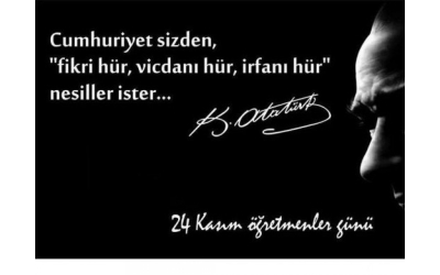 ÖĞRETMENLER GÜNÜ KUTLU OLSUN