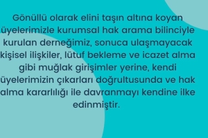 ÜYELİK BAŞVURU ŞARTLARI