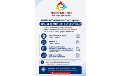TOBBES WEB SAYFASINDAKİ ONLİNE İŞLEMLER