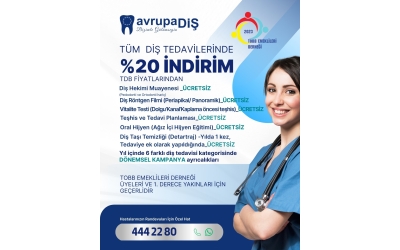 AVRUPADİŞ ile TOBB EMEKLİLERİ DERNEĞİ ARASINDA İNDİRİM ANLAŞMASI