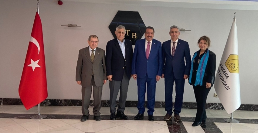 ATB BAŞKANI FAİK YAVUZ' U ZİYARET ETTİK
