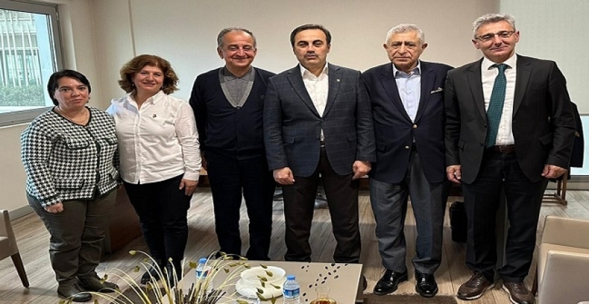 TOBBES BAŞKANI SELÇUK ÖZTÜRK'Ü MAKAMINDA ZİYARET ETTİK